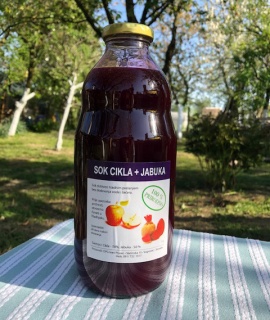 Sok od cikle i jabuke