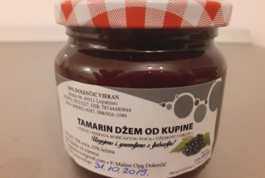 Džem kupina 210 ml.
