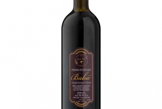 Vrhunsko vino Babić 0,75 l
